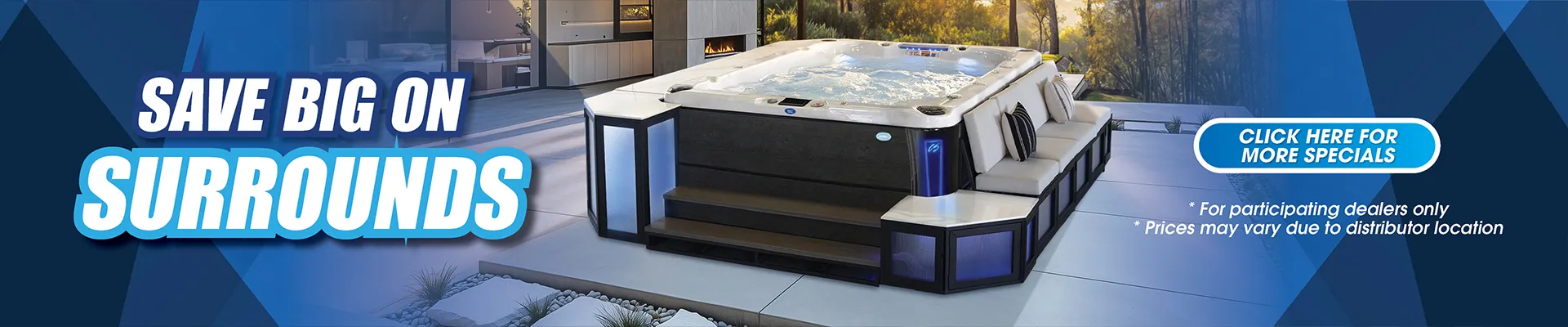 Calspas hot tub being used in a family setting - Wilmington