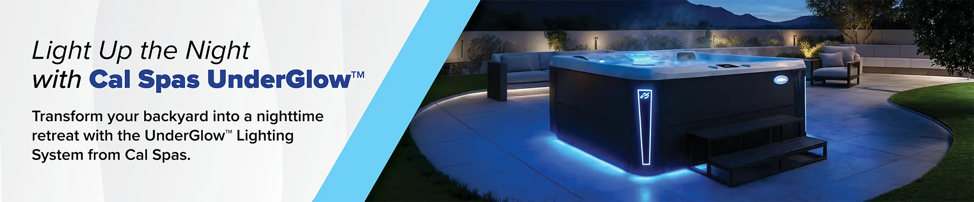 Calspas hot tub being used in a family setting - Wilmington