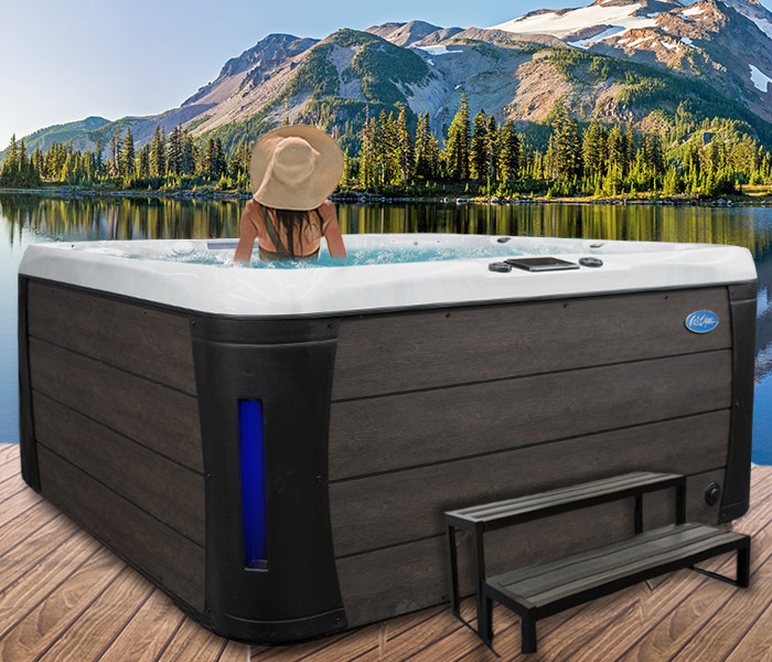 Calspas hot tub being used in a family setting - hot tubs spas for sale Wilmington